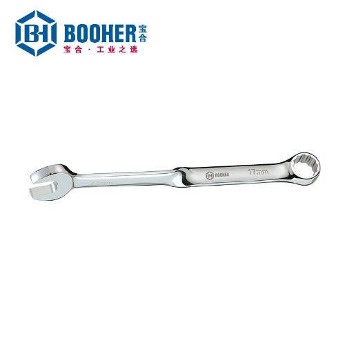 宝合 2232117 全抛光加长X柄两用扳手17mm