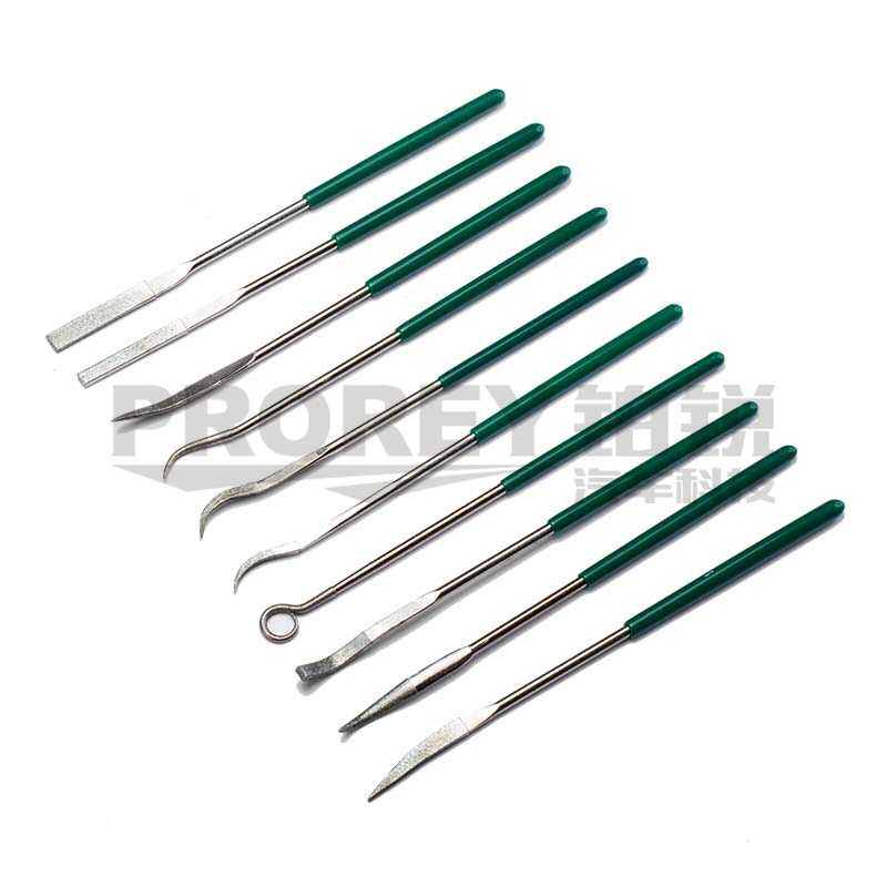 GW-130052047-世达 03804 10件套金刚石特种异型什锦锉3x140mm -1主图
