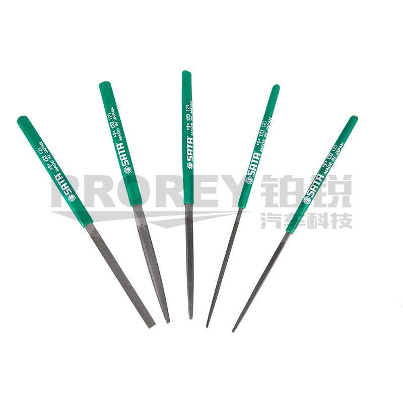 GW-130050378-世达 03901 5件套迷你钳工锉185mm-2