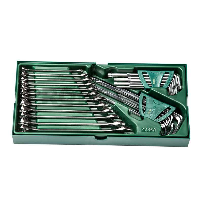 GW-130050303-世达 09906 工具托组套-30件两用扳手及内六角扳手-3