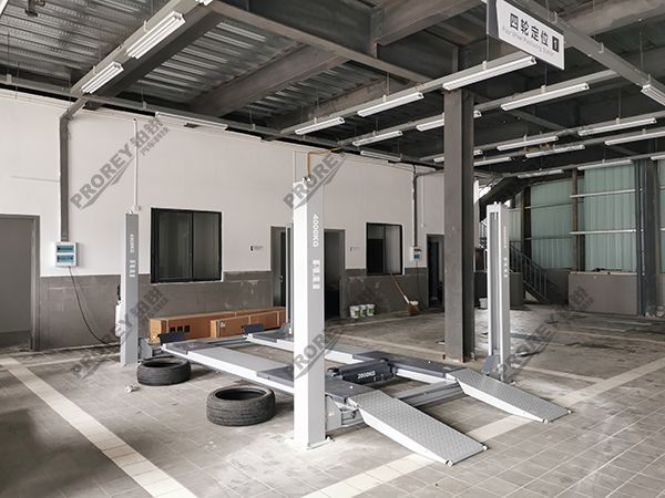 浙江宝能4S店-温州瑞安宝能-四柱举升机