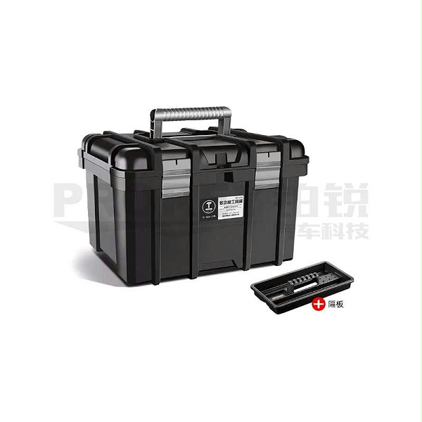 尺寸：41*32*26.5cm 重量：1.8kg 黑金刚工具箱