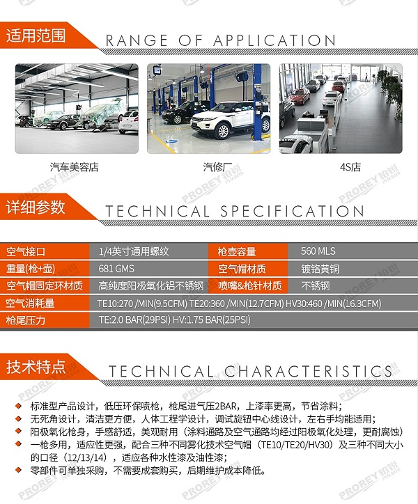 GW-150050091-戴维比斯 PROGTI-GTE10-1213-GD PROGTI全能高效环保面漆喷枪-2