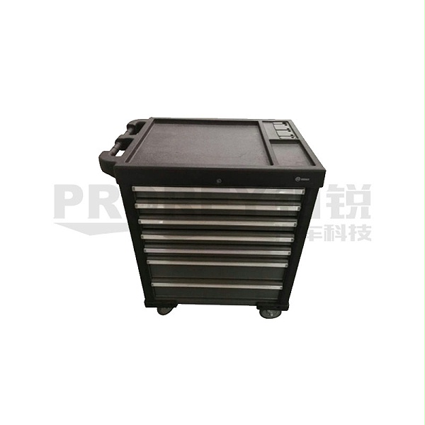 GW-130060064-宝合 0604907H7021灰 7抽屉带托盘工具车 主图