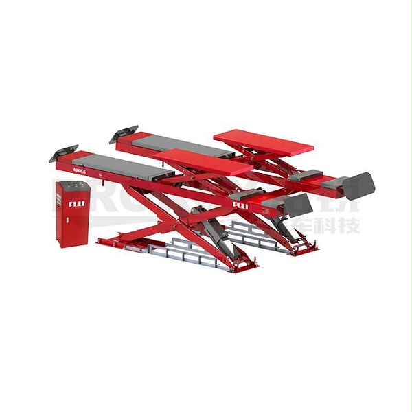 PULI 浦力 PL-Y40 潘通485C红色 4T藏地子母四轮定位大剪举升机