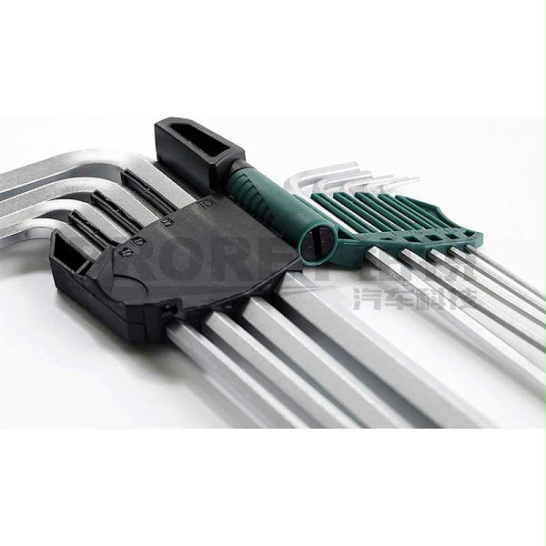 GW-130050674-世达 09101A 9件铬钒钢特长球头内六角扳手组套-4