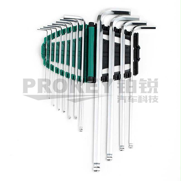 GW-130050468-世达 09102 12件英制特长球头内六角扳手组套-2