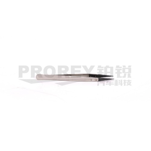 钢盾 S170011 防静电碳纤维尖头镊子