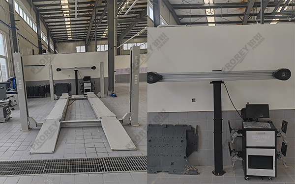 山东鸿蒙智行4S店-银座悦界行鸿蒙智行4浦力四柱举升机